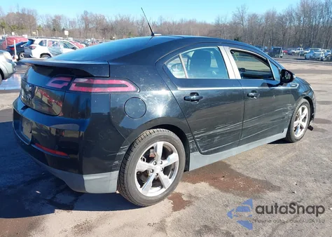 2012 Chevrolet Volt из США, поврежденный, VIN 1G1RB6E48CU116052
